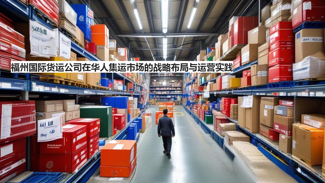 福州國際貨運公司在華人集運市場的戰略布局與運營實踐