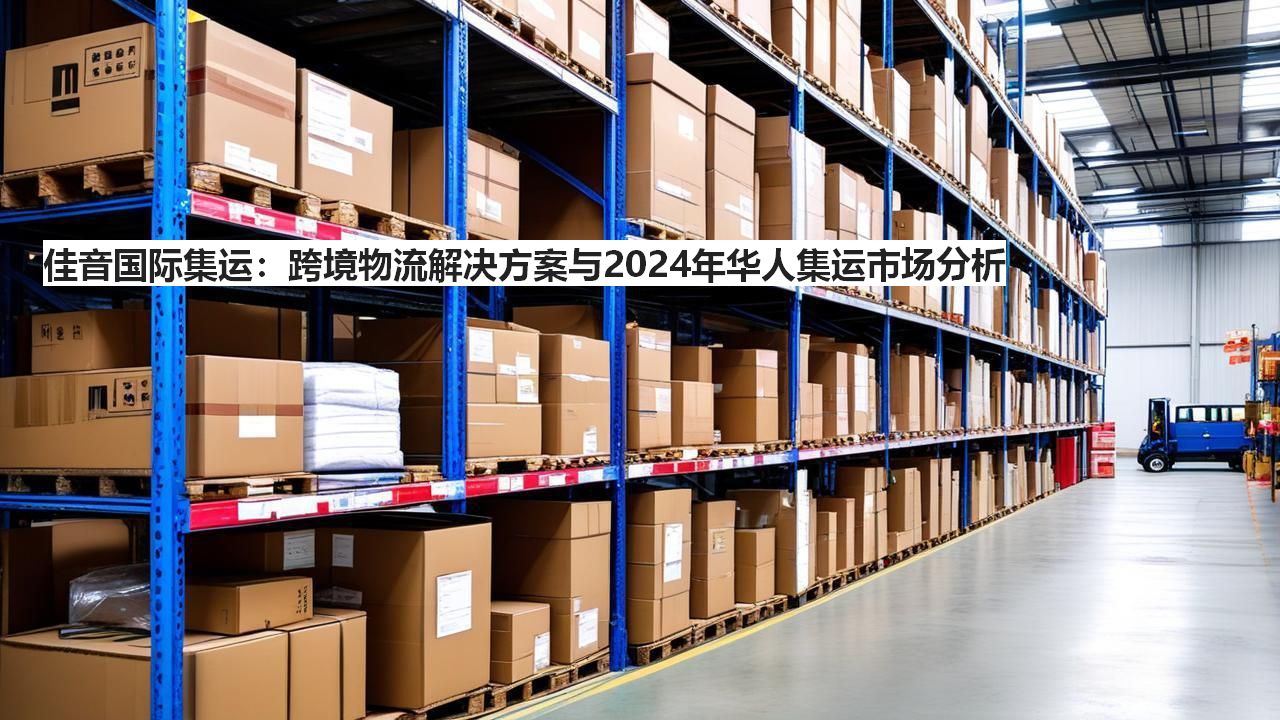 佳音國際集運：跨境物流解決方案與2024年華人集運市場分析