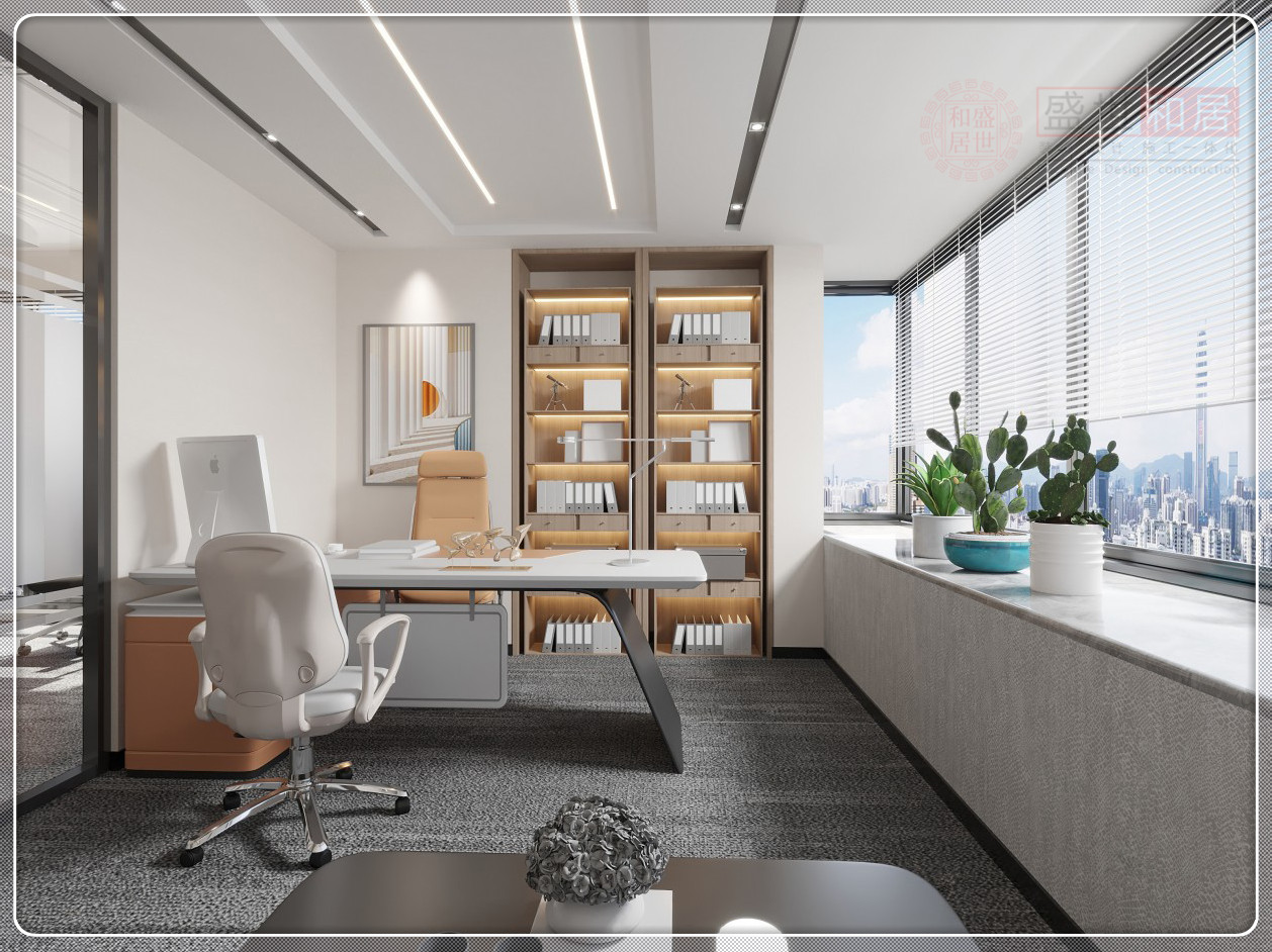 北京 現代主管辦公室現代風格1400平米裝修效果圖案例_雅聯達裝飾裝修