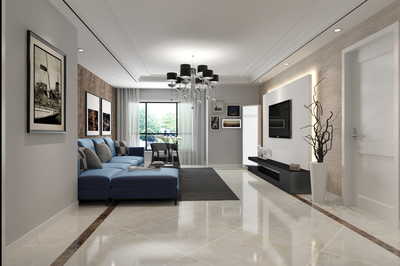 現代簡約風三居室，80平米8.6萬精裝案例解析——北京石景山